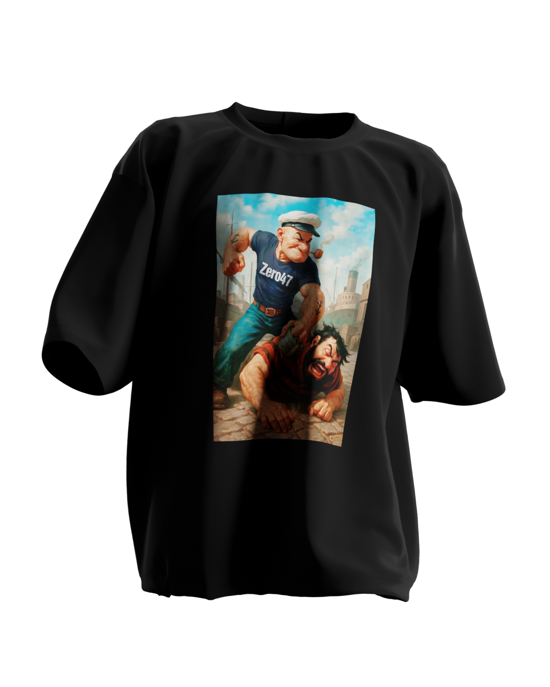 T-Shirt Oversized Essentials Heavy Hitter