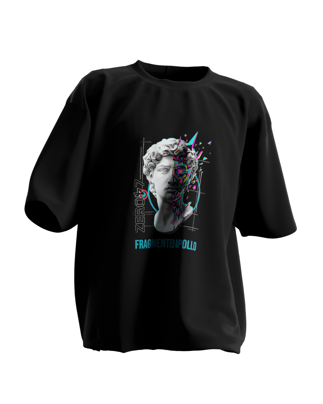 T-Shirt Oversized Essentials Fragmented Apollo