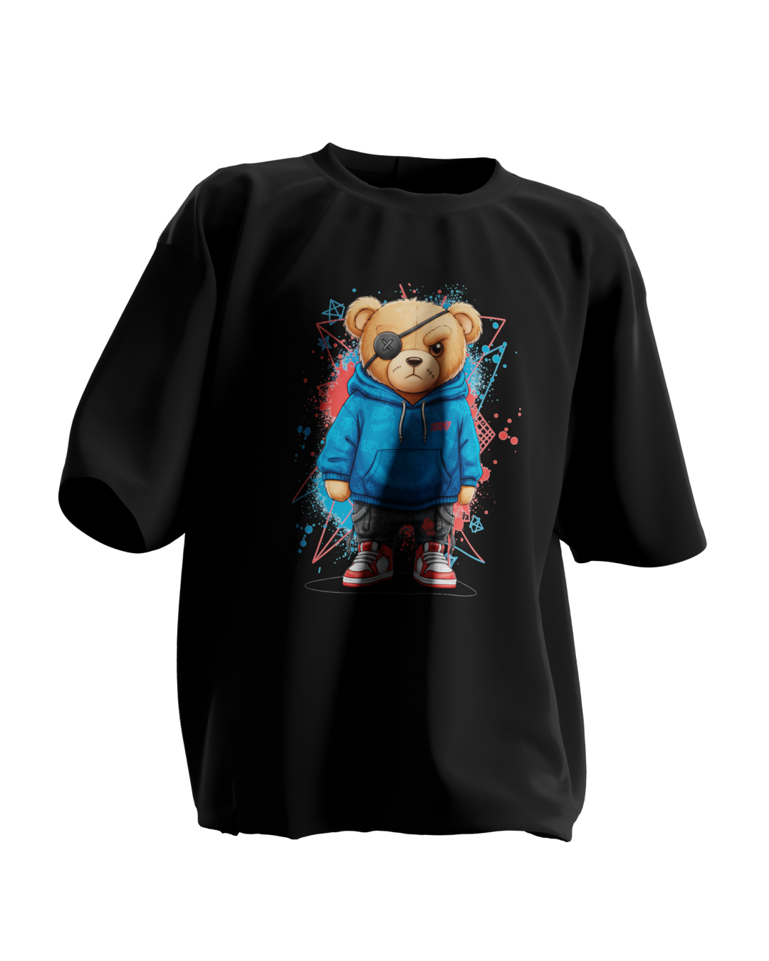 T-Shirt Oversized Essentials Urso Brabão